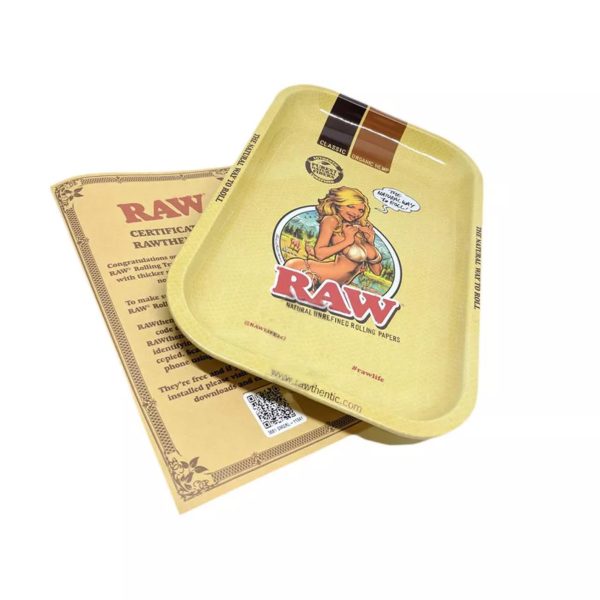 Raw Rolling Tray Small Girl