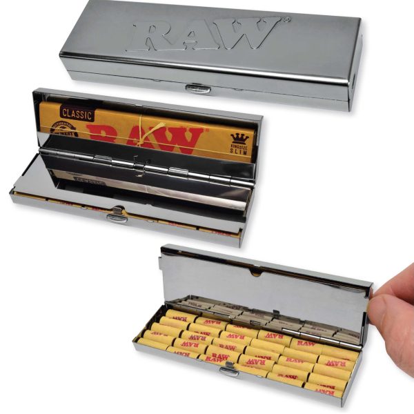 Raw Steel King Size Connoisseur Case