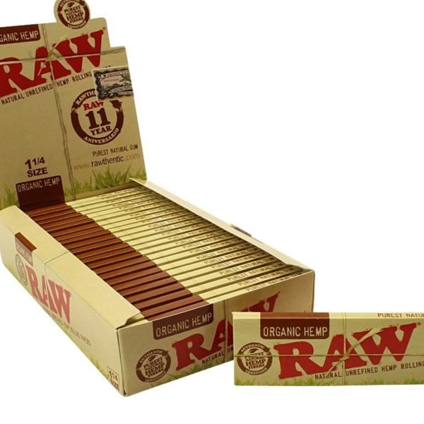 Raw Organic Hemp Size 1 1/4