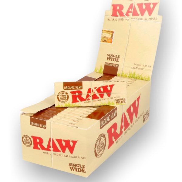 Raw Organic Hemp Single Wide