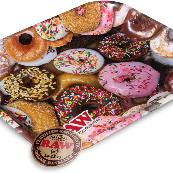 Raw Rolling Tray Medium Donut