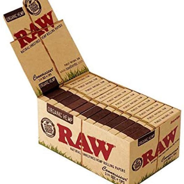 Raw Organic Hemp Connoisseur Size 1 1/4