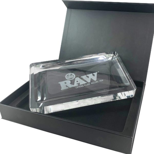 Raw Crystal Rolling Tray