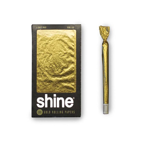Shine Gold Paper 24K King Size - Cartina in Oro 24 Karati lunga King Size -  1 Pz - Torino - MonkeysGod