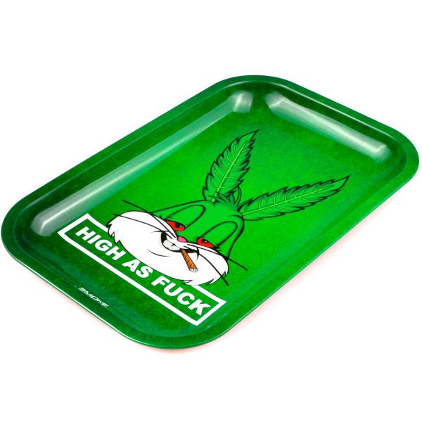 Smoke Arsenal Rolling Tray - Bugs Bunny - High as Fuck