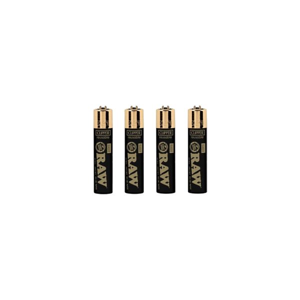 Clipper Large Raw Classic Black and Gold
