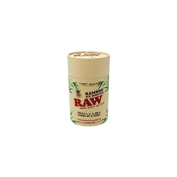 Raw Bamboo Six Shooter King Size