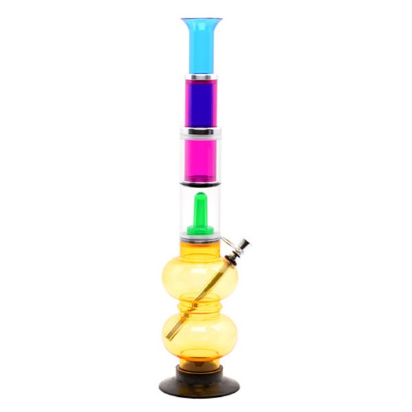 Bong Acrilico Neon Retraibile - Altezza 50 cm