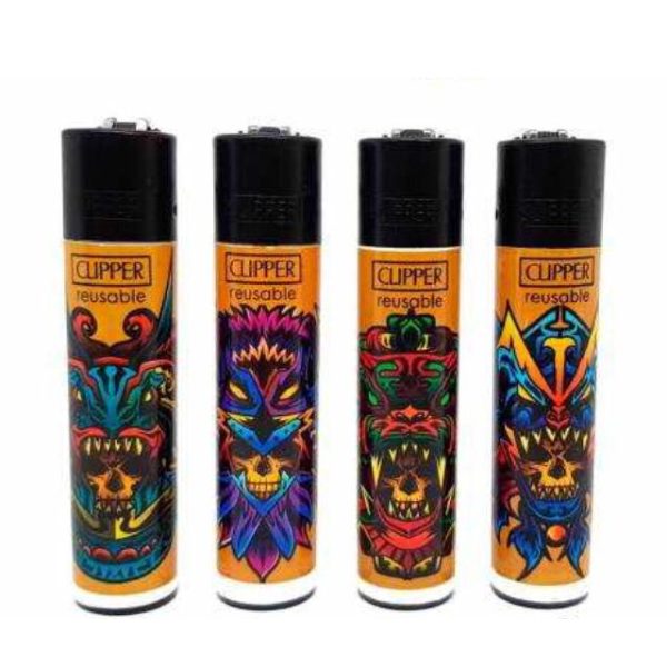 Clipper Large - Serie Hispanic Skulls - Serie Completa