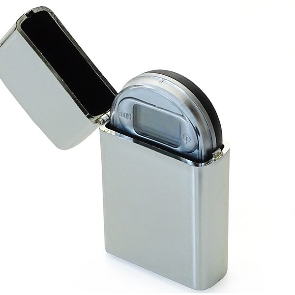 Digital Mini Scale in Lighter 100g/0,01g - Bilancino con Custodia Simil-Zippo