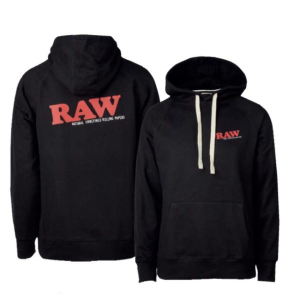 Raw Hoodie Black