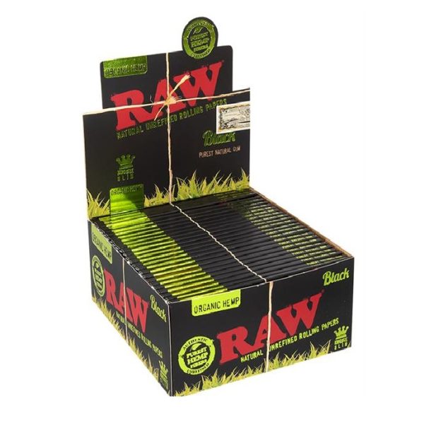 Raw Black Organic Hemp - King Size