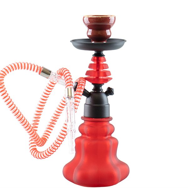 Narghilè Stella Rossa - Un Tubo - Altezza 30cm