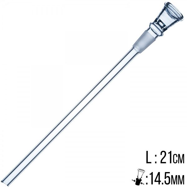 Diffusore per Bong con Braciere - Lunghezza 21 cm - Diametro 14,5mm
