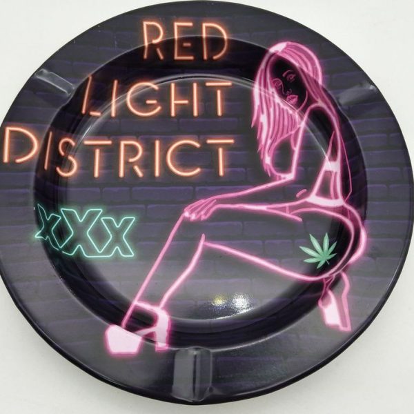 Metal Ashtray - Posacenere in Metallo - Red Light District