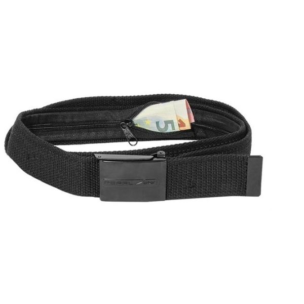 Stash Cintura con Tasca Nascosta Chiusura Zip - Nera - Unisex