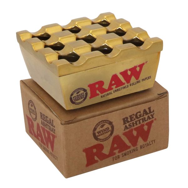 Raw Regal Windproof Metal Ashtray