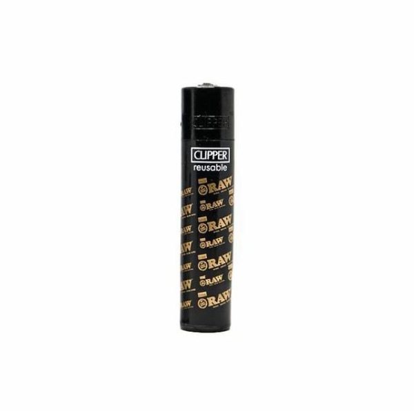 Clipper Raw Black Logo Gold