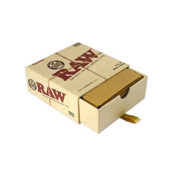 RAW Parchment Paper - SQUARE 8x8cm - Pack 500