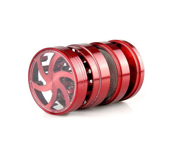 Grinder Spiral Turbo Star - Color Piombo