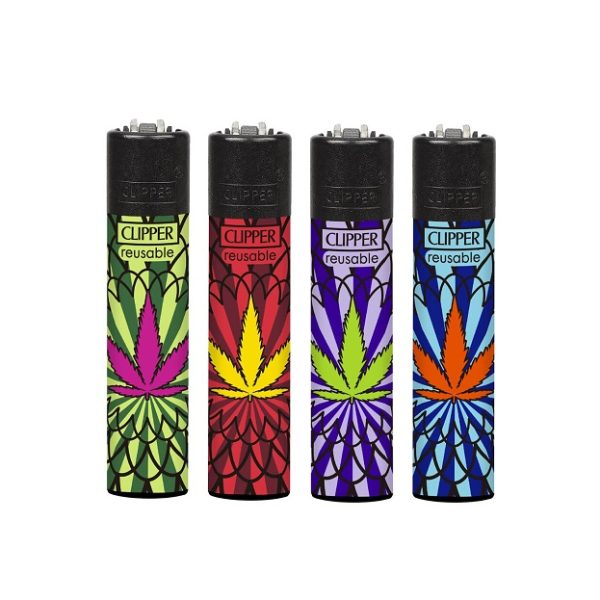 Clipper Large - Hypnotic Leaves