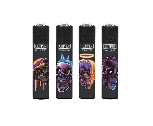 Clipper Large - Skulls 21