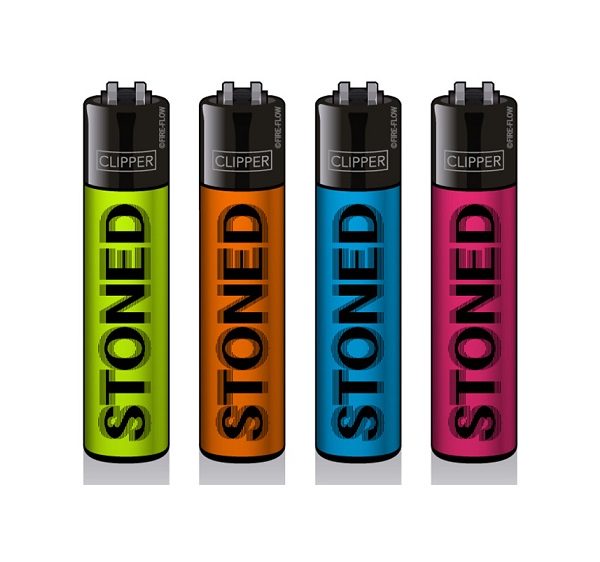 Clipper Large STONED BLURRY FLOU