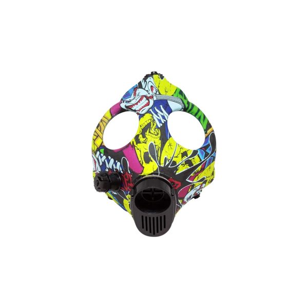 Mask Gas Bong - Graffiti