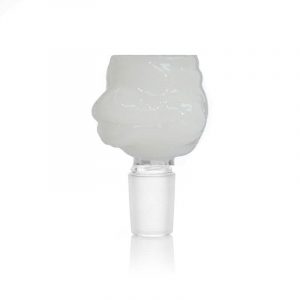 Glass Bowl - Braciere in Vetro - Turtle White 14mm