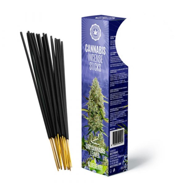 Haze- Incense Sticks – Dry Cannabis Leaves and Bluebarry