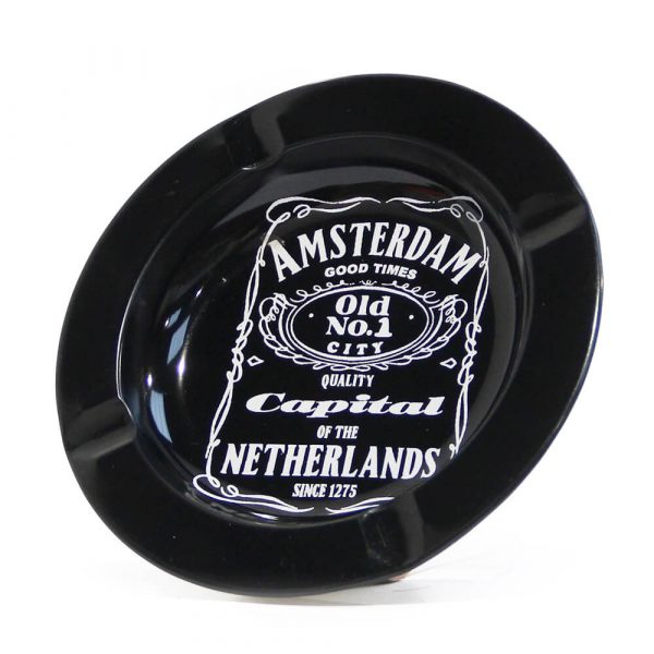 Metal Ashtray -Amsterdam Daniel's Menu