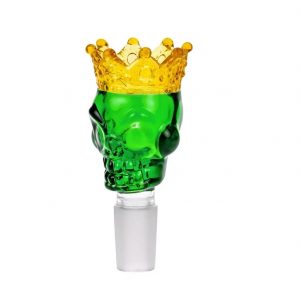 Glass Bowl - Braciere in Vetro - Skull Crown 18mm