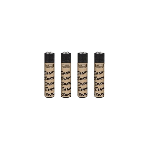 Clipper Large Raw Classic Brown and Black Logo