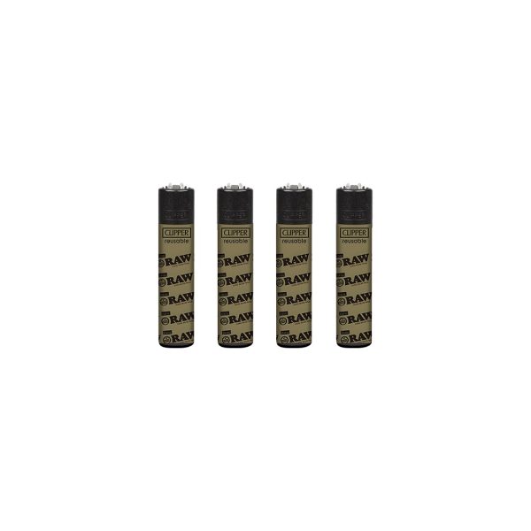 Clipper Large Raw Logo Gold and Black