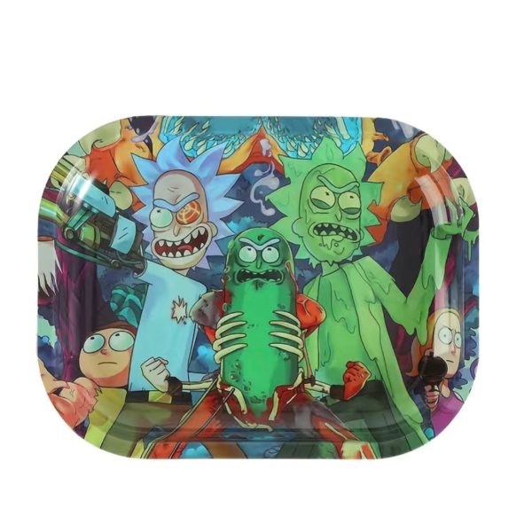 Metal Rolling Tray - Rick and Morty #1