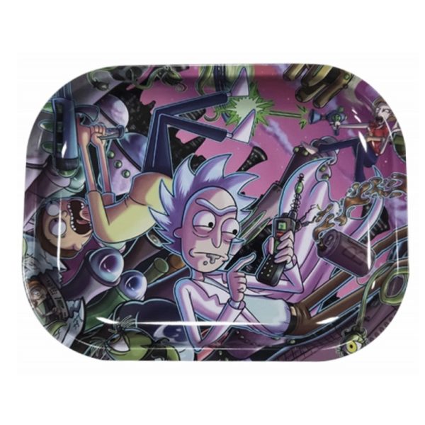 Metal Rolling Tray - Rick and Morty #4