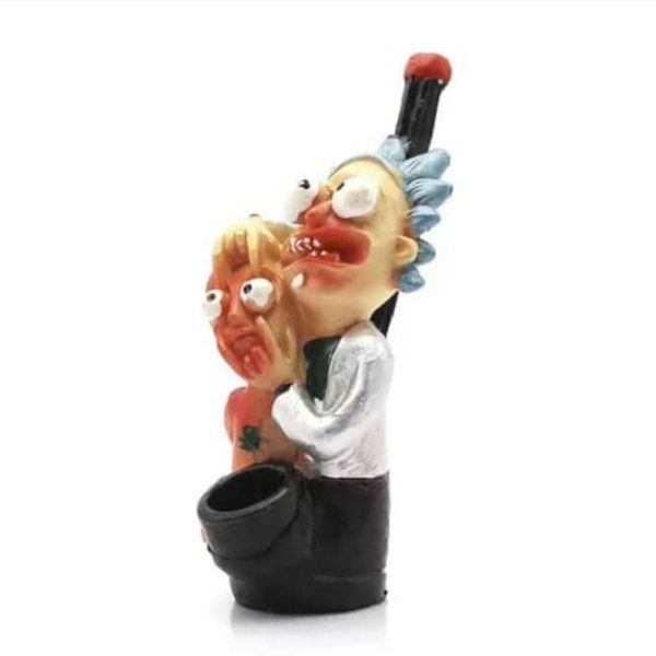 Smoking Pipe - Pipa in Poliresina - Rick and Morty - 12cm