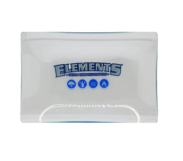 Elements Glass Rolling Tray - Small