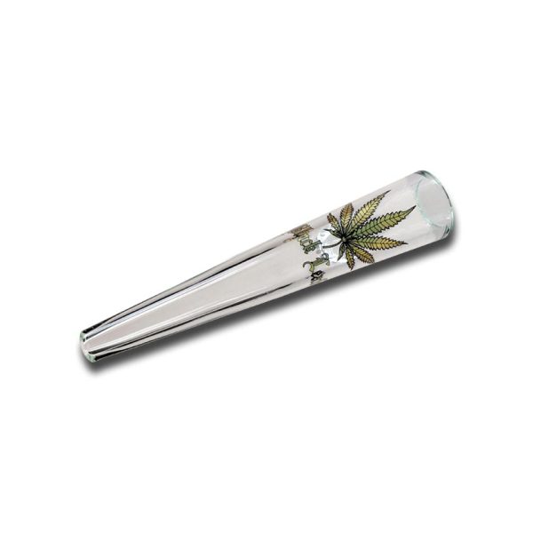 Black Leaf - Chillum in Vetro