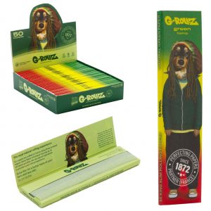 G-Rollz Amsterdam - Bob Marley Green Paper King Size Slim