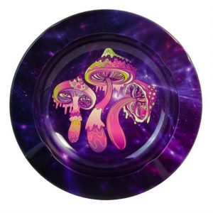 Metal Ashtray - Psychedelic Mushrooms