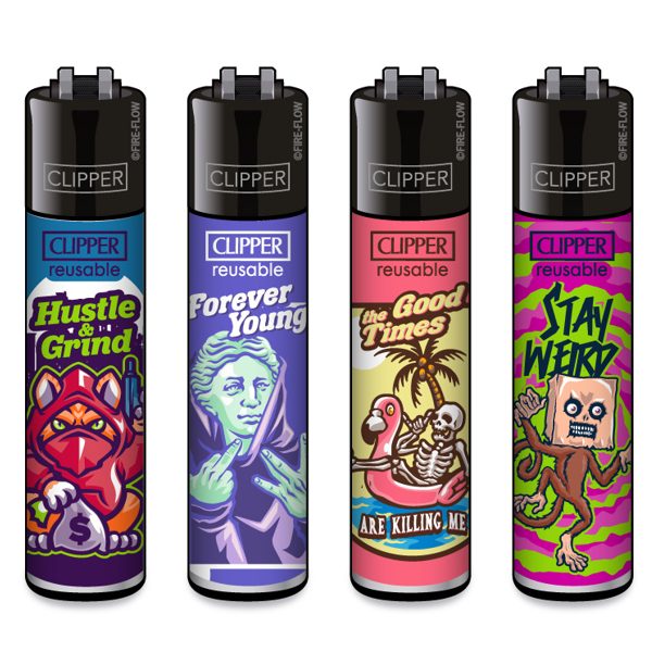 Clipper Large - Mix Slogan 8