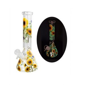 Glass Bong - Glow in The Dark - Girasoli