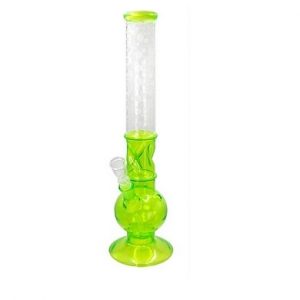 Glass Bong - Green Neon