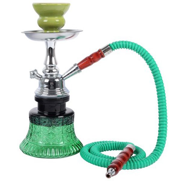 Narghilè Shisha - Smerald - Un Tubo - Altezza 25 cm