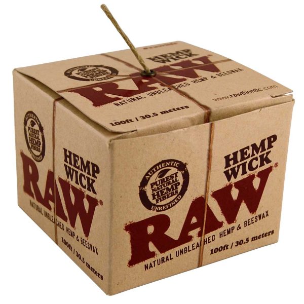Raw Hemp Wick 100Ft - 30,5M