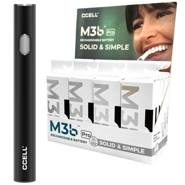 CCELL M3 - Vape Pen PRO Battery Standard 510 Thread - Black