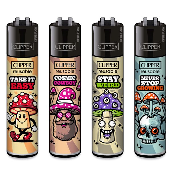 Clipper Large - Shrooms 12
