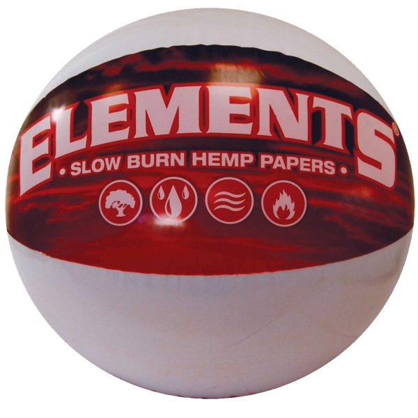 Elements Beach Ball - Red