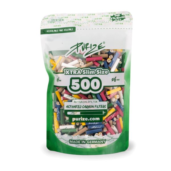 Purize - Filtri a Carboni Attivi - Pack of 500 Pz - 6mm